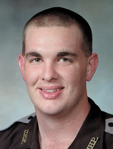 Trooper Matthew Evans August 31, 2000 Evans joined the OHP in 1999. Trooper Evans was west bound on I-40 in Oklahoma City enroute to assist another Trooper who was calling for backup. Unknown to Trooper Evans, Oklahoma City Police Officer Jeffrey Dean Rominger just initiated pursuit of a vehicle which entered I-40 at May Ave. eastbound in the westbound lanes. As they topped a small hill the suspect struck a semi truck causing the suspect and patrol units to collide. Trooper Evans was killed on impact. Officer Rominger was transported to an Oklahoma City hospital and died a short time later. Both occupants in the suspect vehicle also died on impact. 