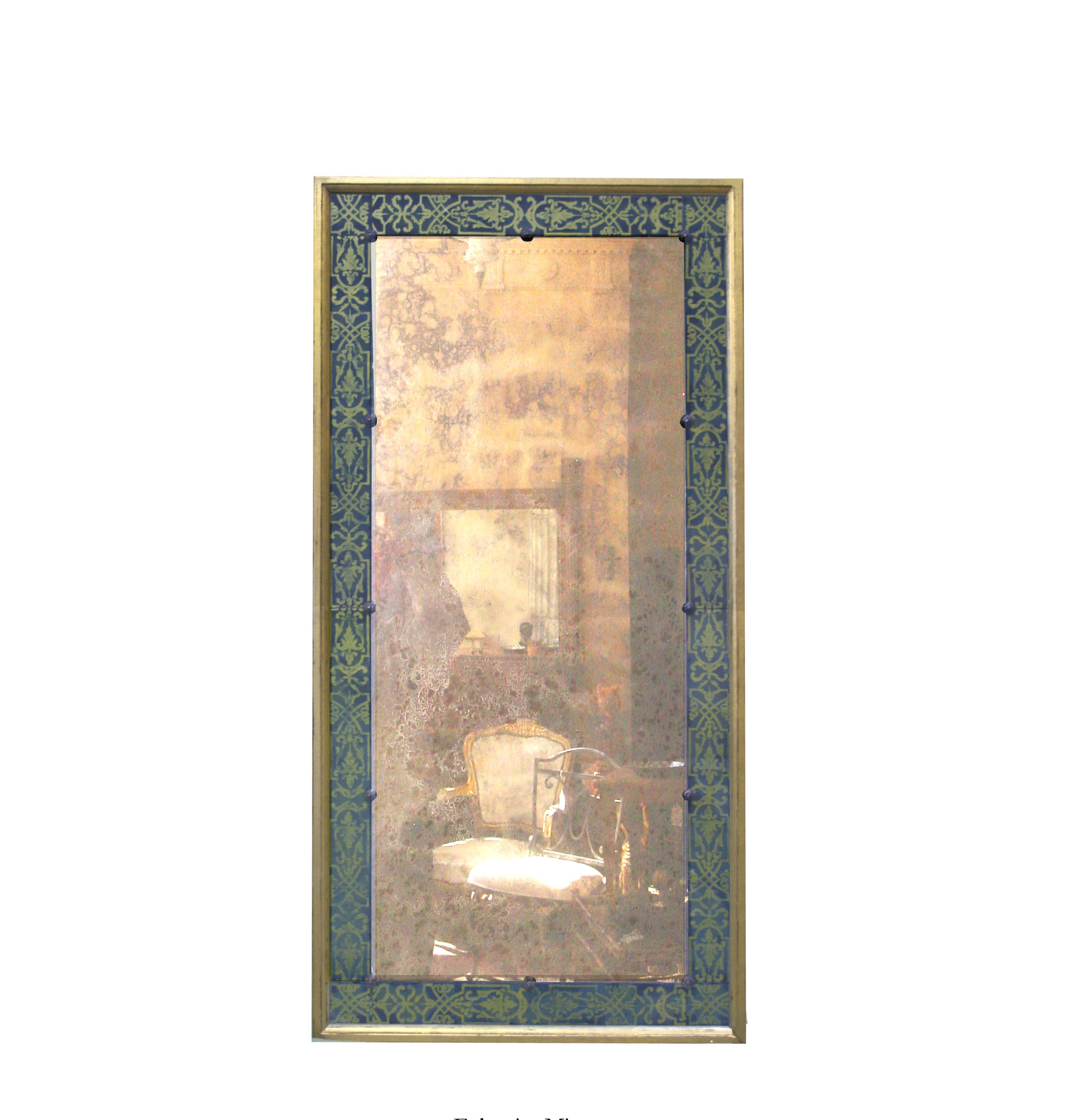Eglomise-Tapestry Blue  Mirror.jpg