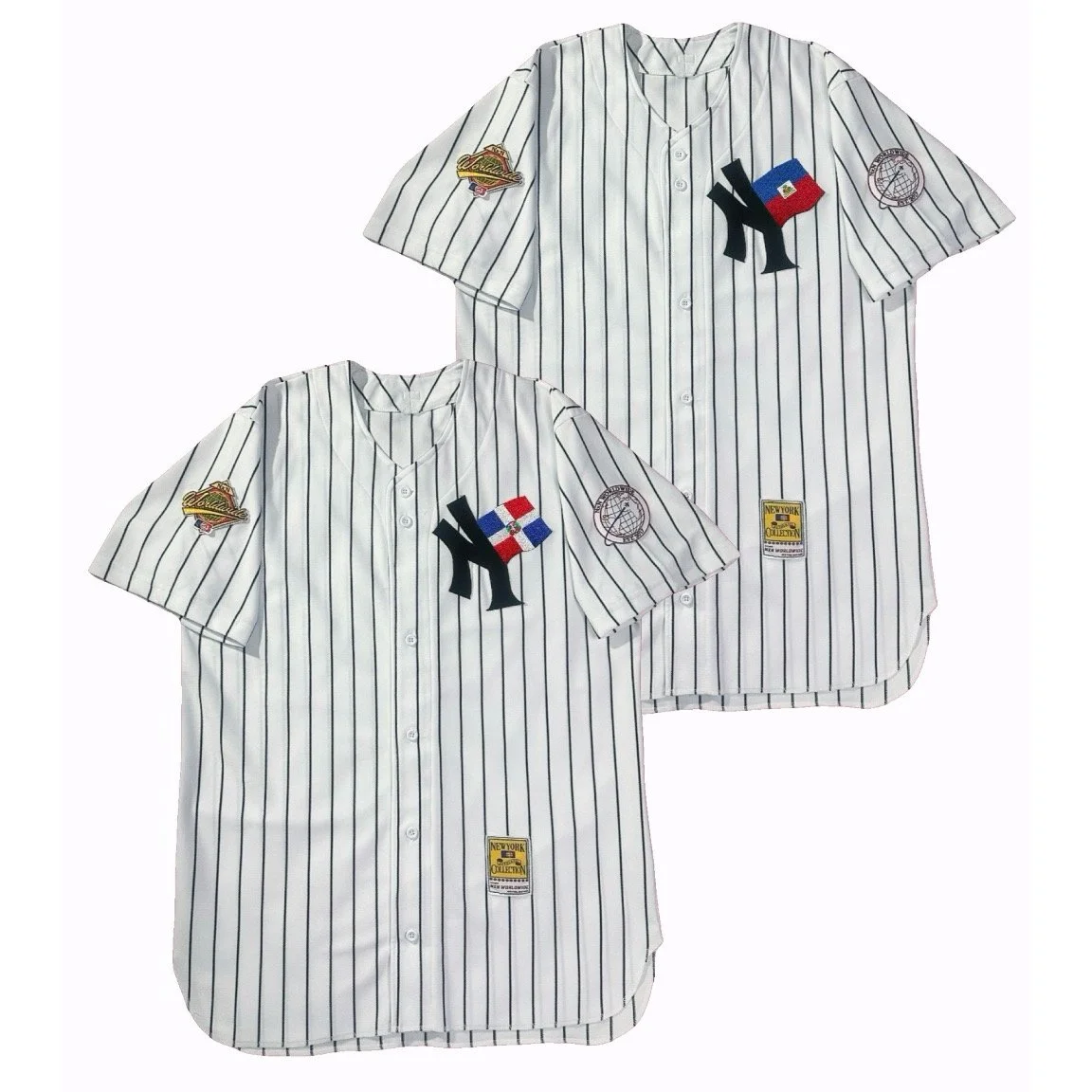 NxN Customizable Baseball Jersey (200+ Flags)