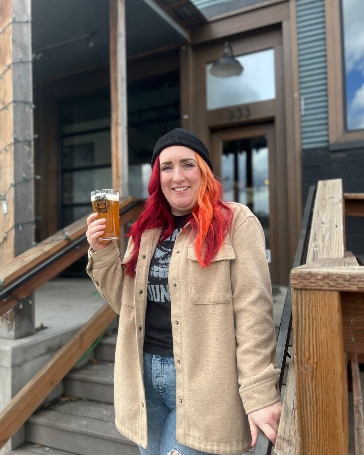 This week we toast our friend, brewer, and production manager Hope Poe! If you drank a Hunga Dunga beer in the last 4 years, Hope was responsible for producing it. She has been a key member of the Hunga Dunga team for many years and we are excited fo