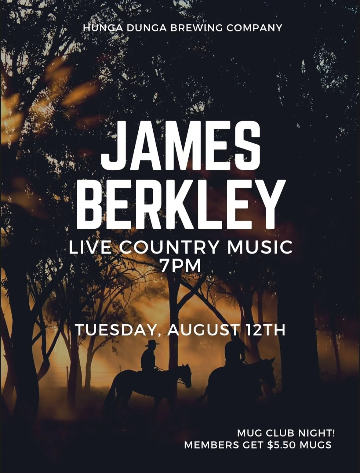 Join us for live music all week at hunga🍻🌞⛱️