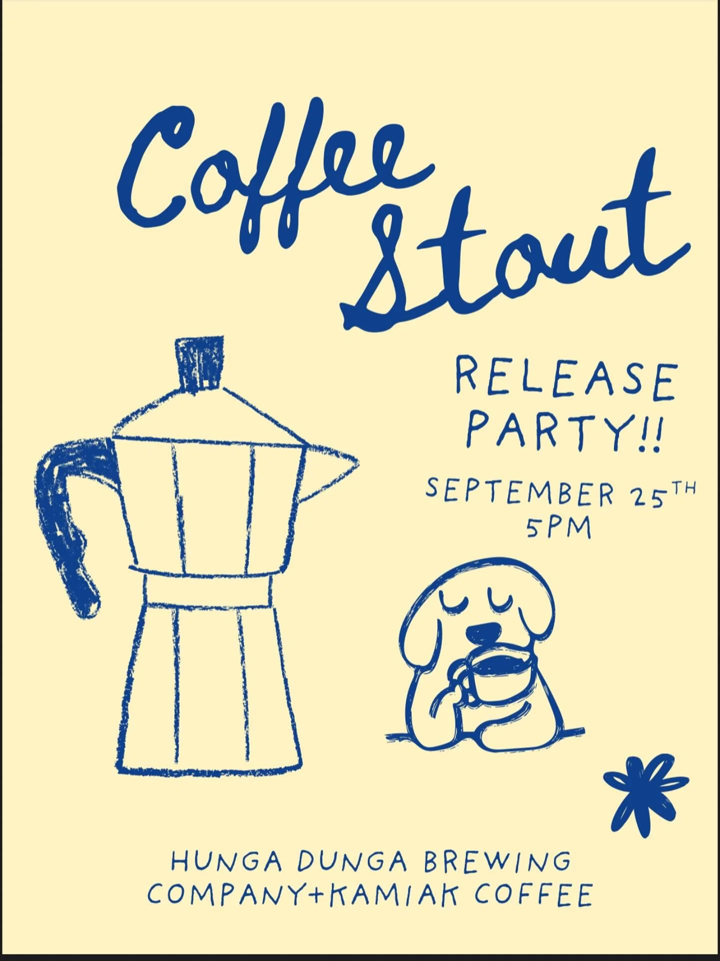 Time to roll out the red carpet! Join us next week in celebrating with @kamiakcoffeeco the new and improved Coffee Stout, our newest collaboration! Same brew, new coffee ☕️