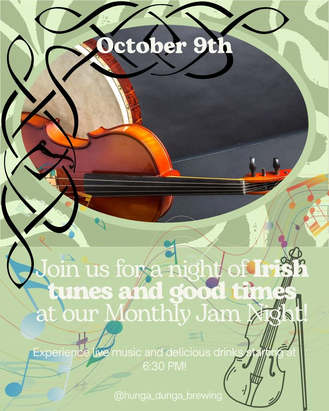 Monthly Irish night! Free for all, come for the vibes stay for the beer!