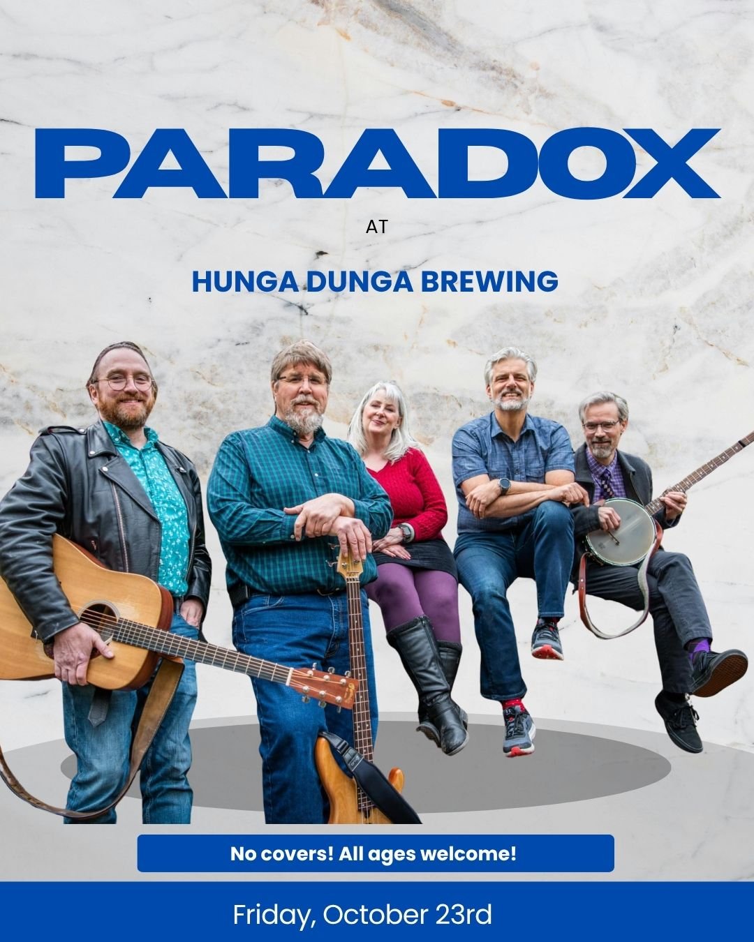 Happy Homecoming Vandals!!!
Wednesday night we have our weekly trivia night starting at 6pm and then a full lineup for the weekend for music! 
Friday night Paradox kicks off at 7pm and Saturday Chasing the Groove starts at 7pm! No covers!