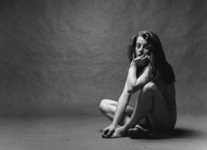Mège photographed by Jean-François Bauret in 1987 via The New Yorker