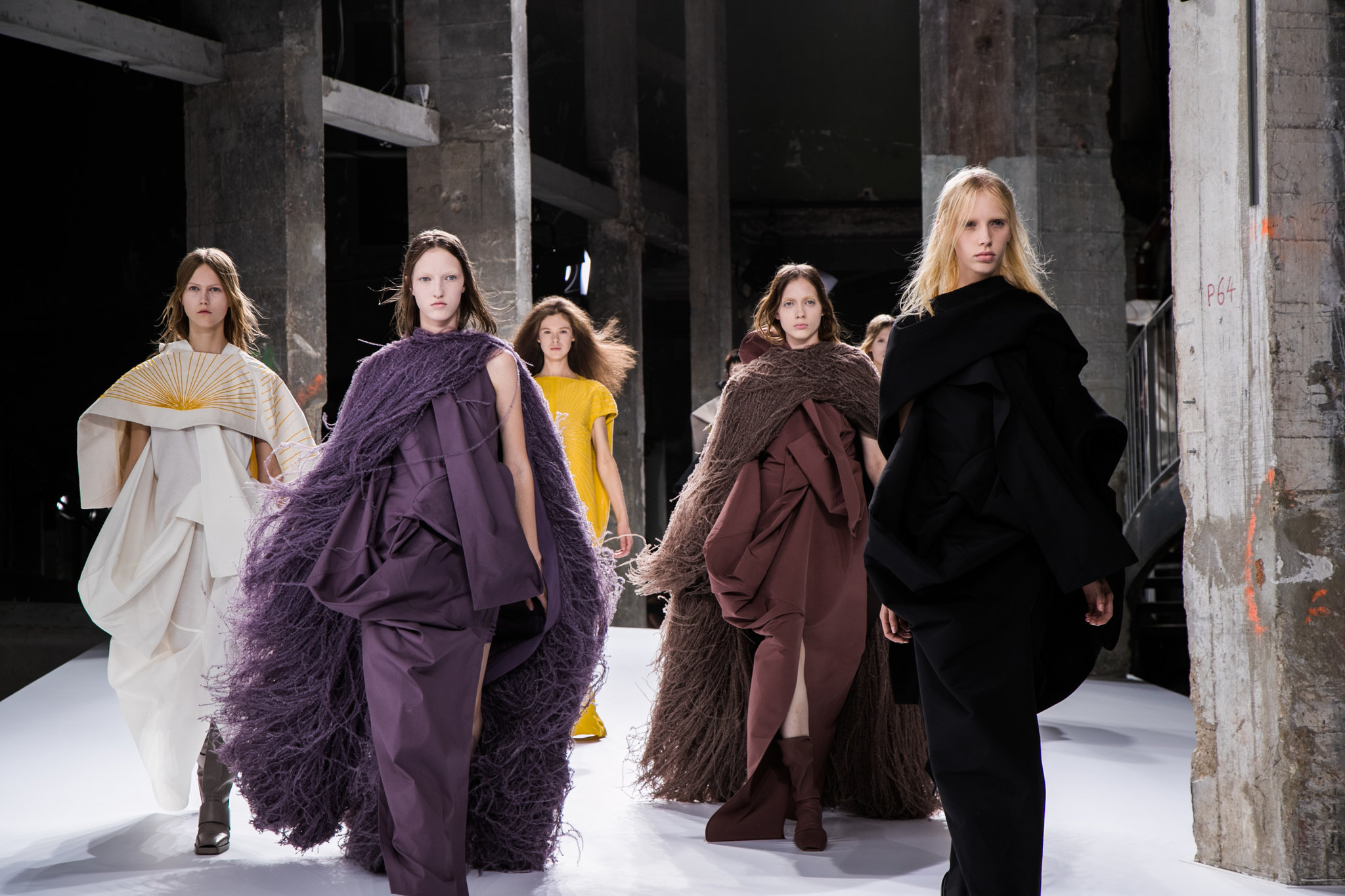 Rick Owens, Spring 2017. Image: Valerio Mezzanotti for The New York Times.