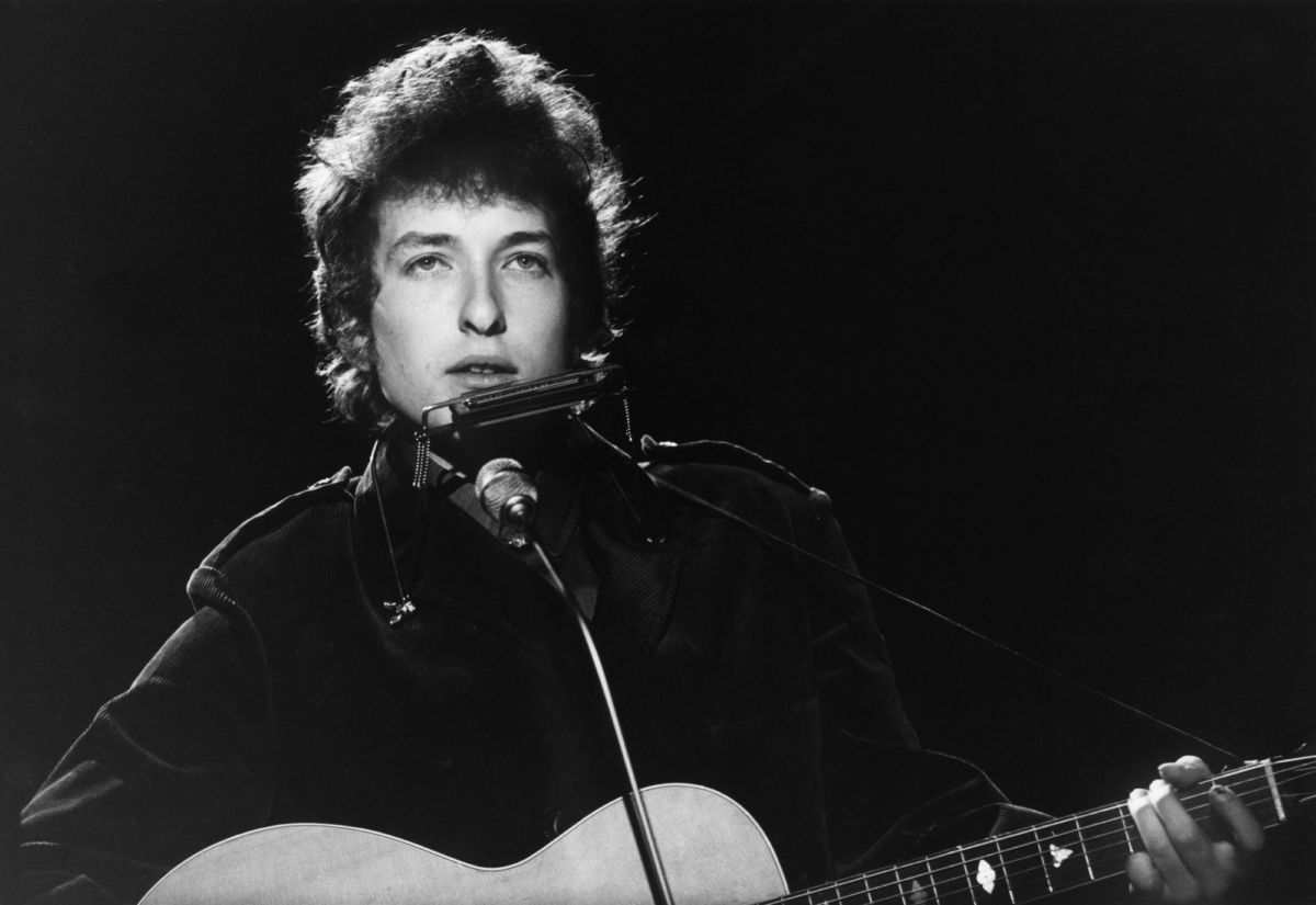 Bob Dylan in 1965. Photograph: Val Wilmer/Redferns.