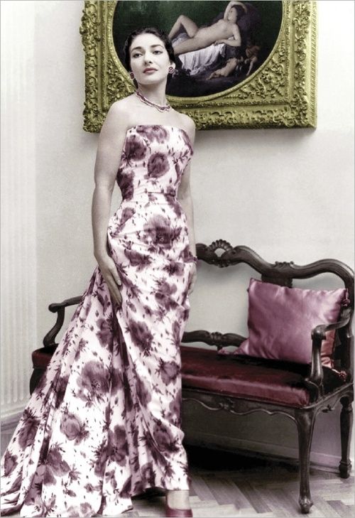 At her home in Milan, 1958. Photo: Farabola/RDA/Getty Images.