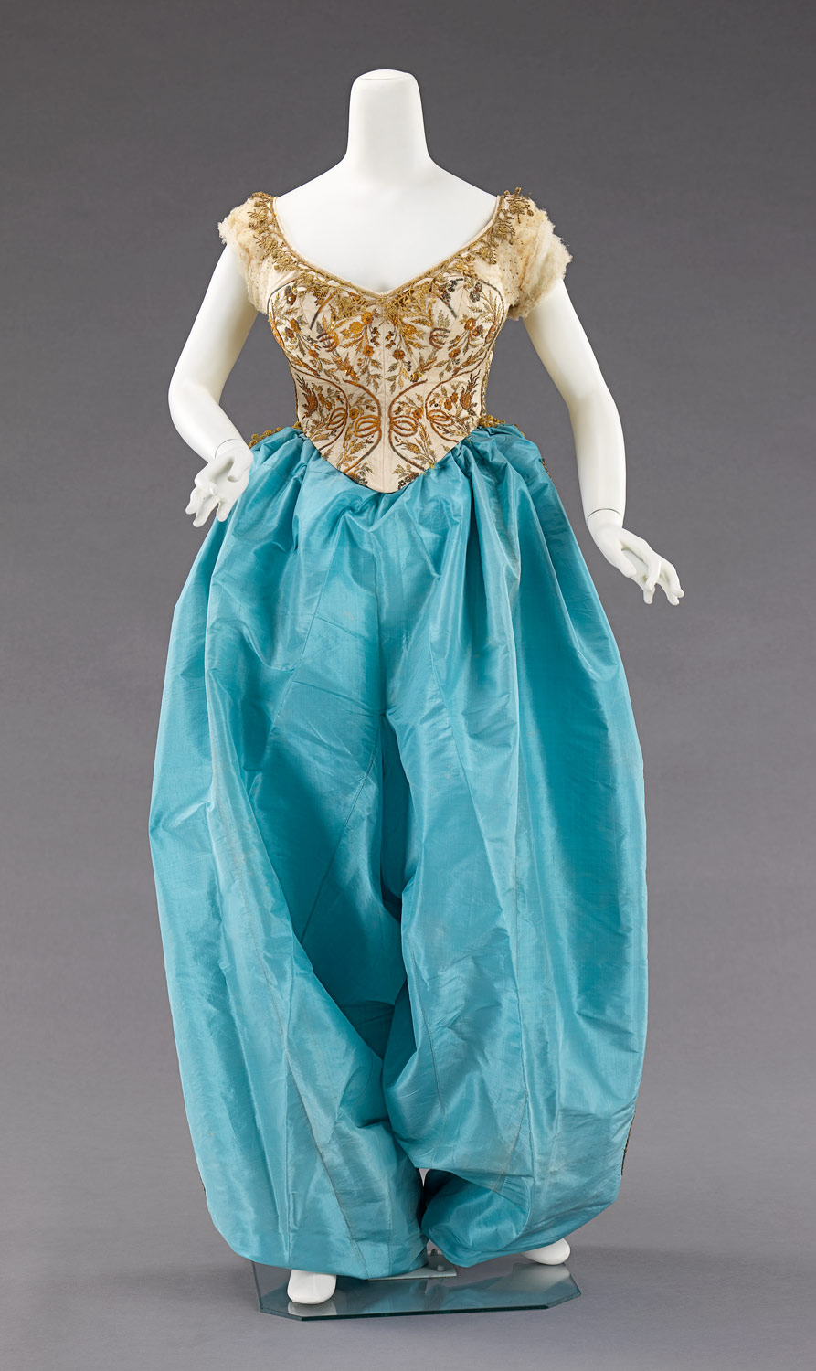 A House of Worth design, circa 1870 via The Metropolitan Museum of Art 