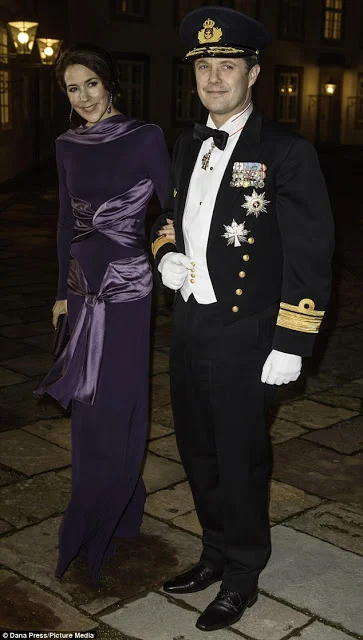 Crown Princess Mary of Denmark wearing Alexander McQueen in February, 2016. Photo: Dana Press/Picture Media