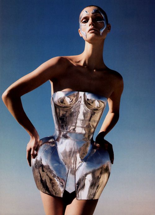 Silver corset, Dolce & Gabbana