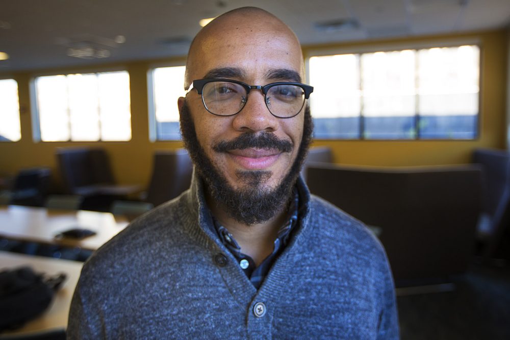 Clint Smith photographed by Jesse Costa/WBUR