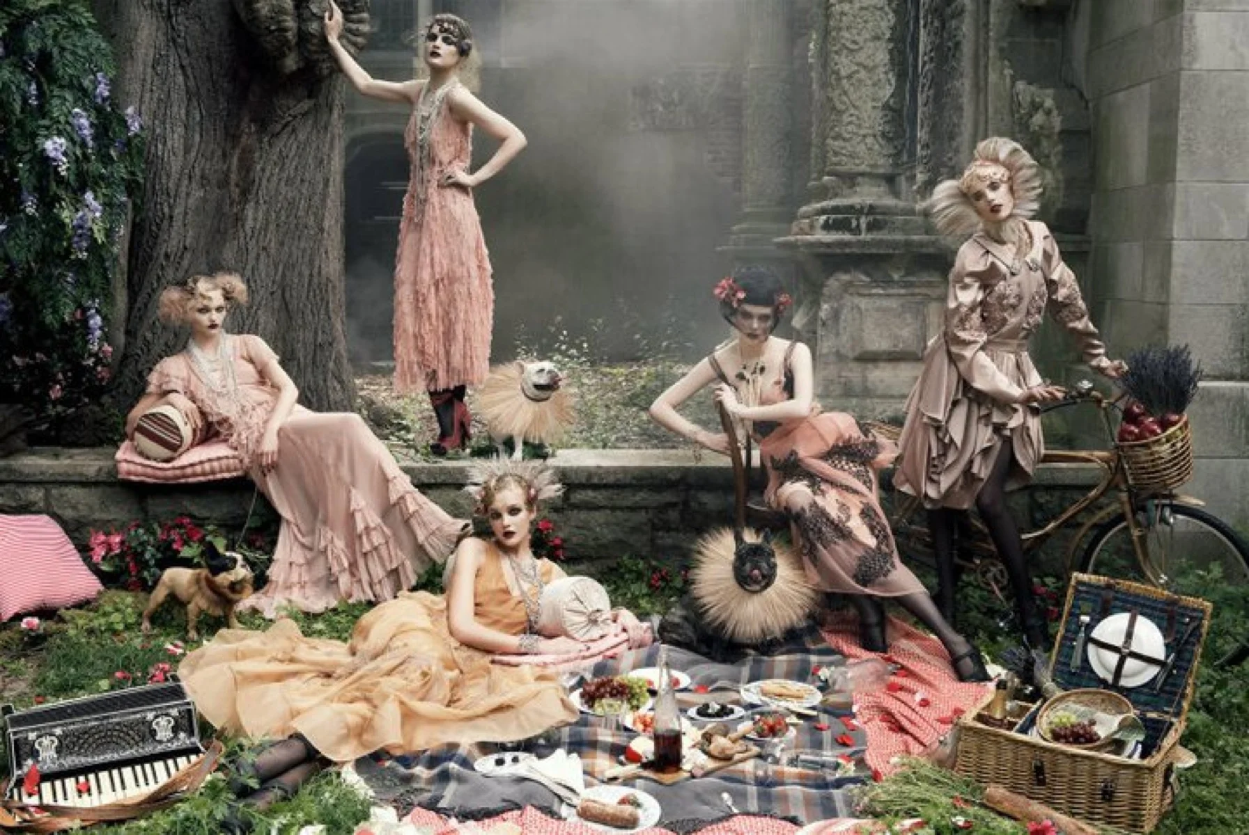 Photographed by Steven Meisel for Vogue, 2007.