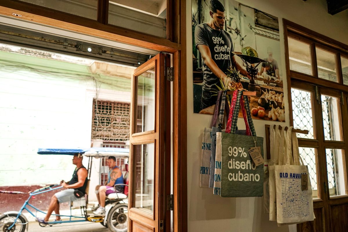 The Clandestina store in Old Havana / Photograph: Hannah Berkeley Cohen for Racked