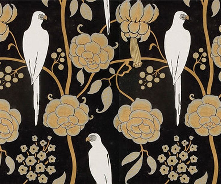 A George Barbier wallpaper design