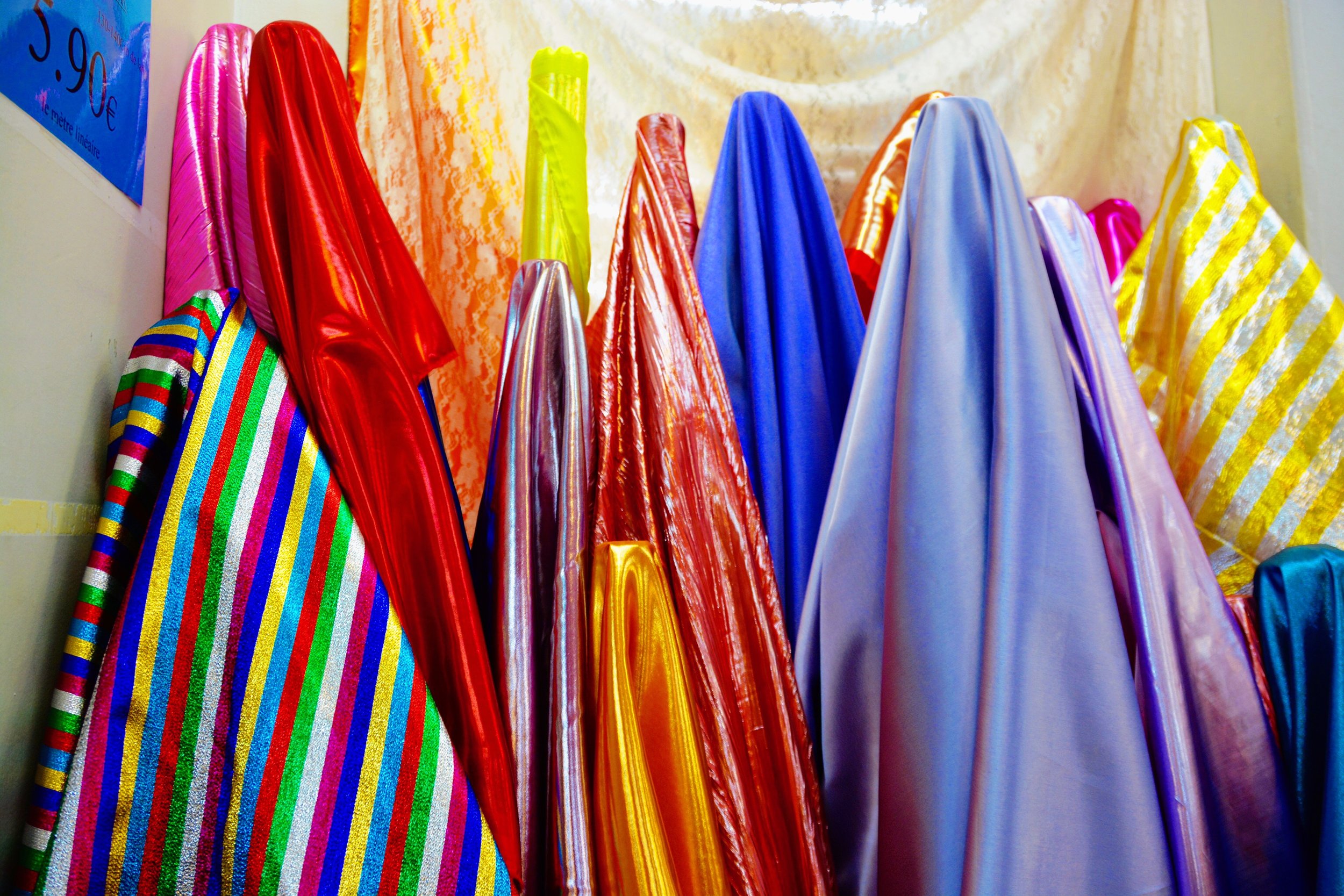 This multicolored stripe was so fun and would have been amazing if not for the fact that it was polyester. 