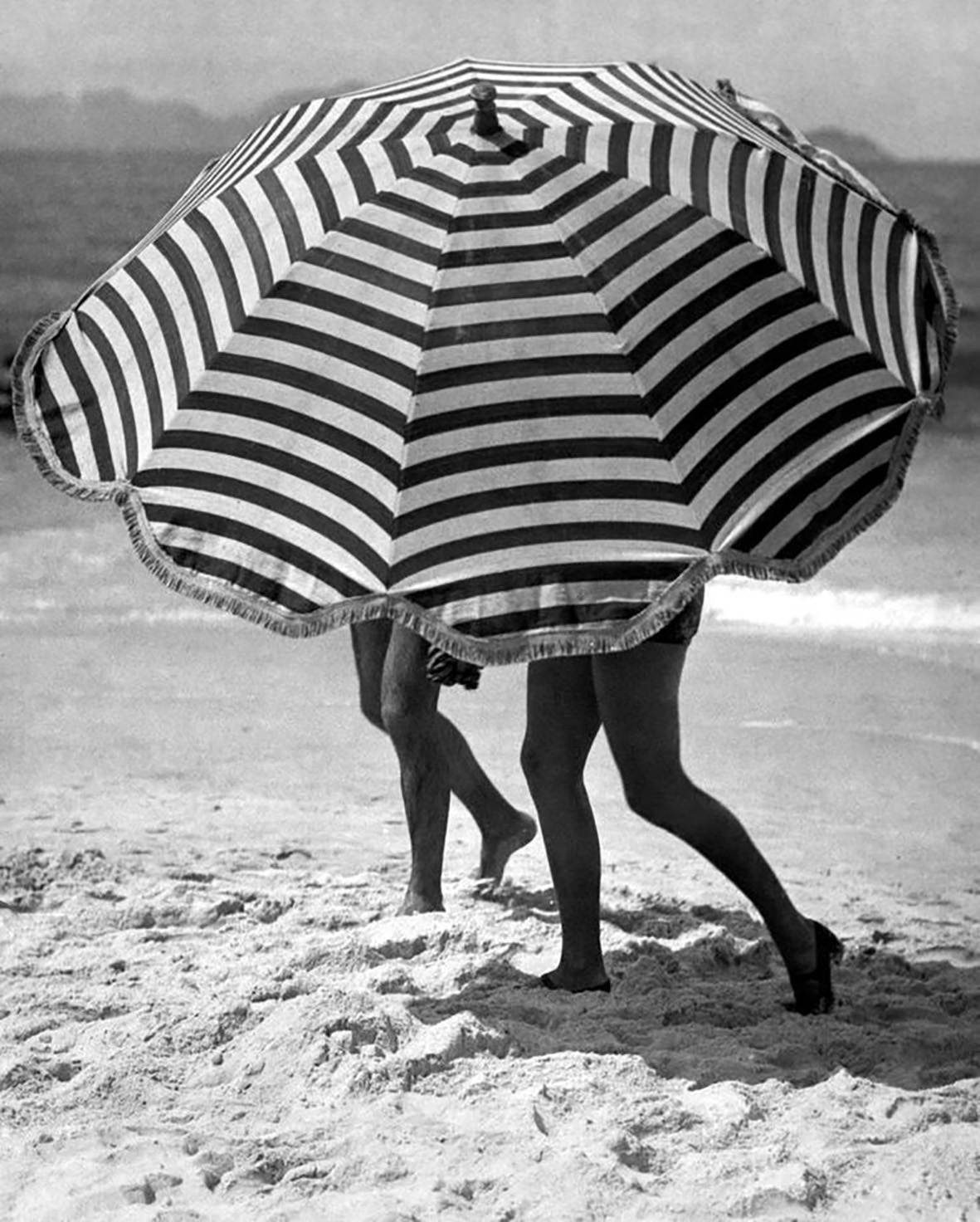 Greta Garbo on vacation, circa 1932 by Martin Munkácsi