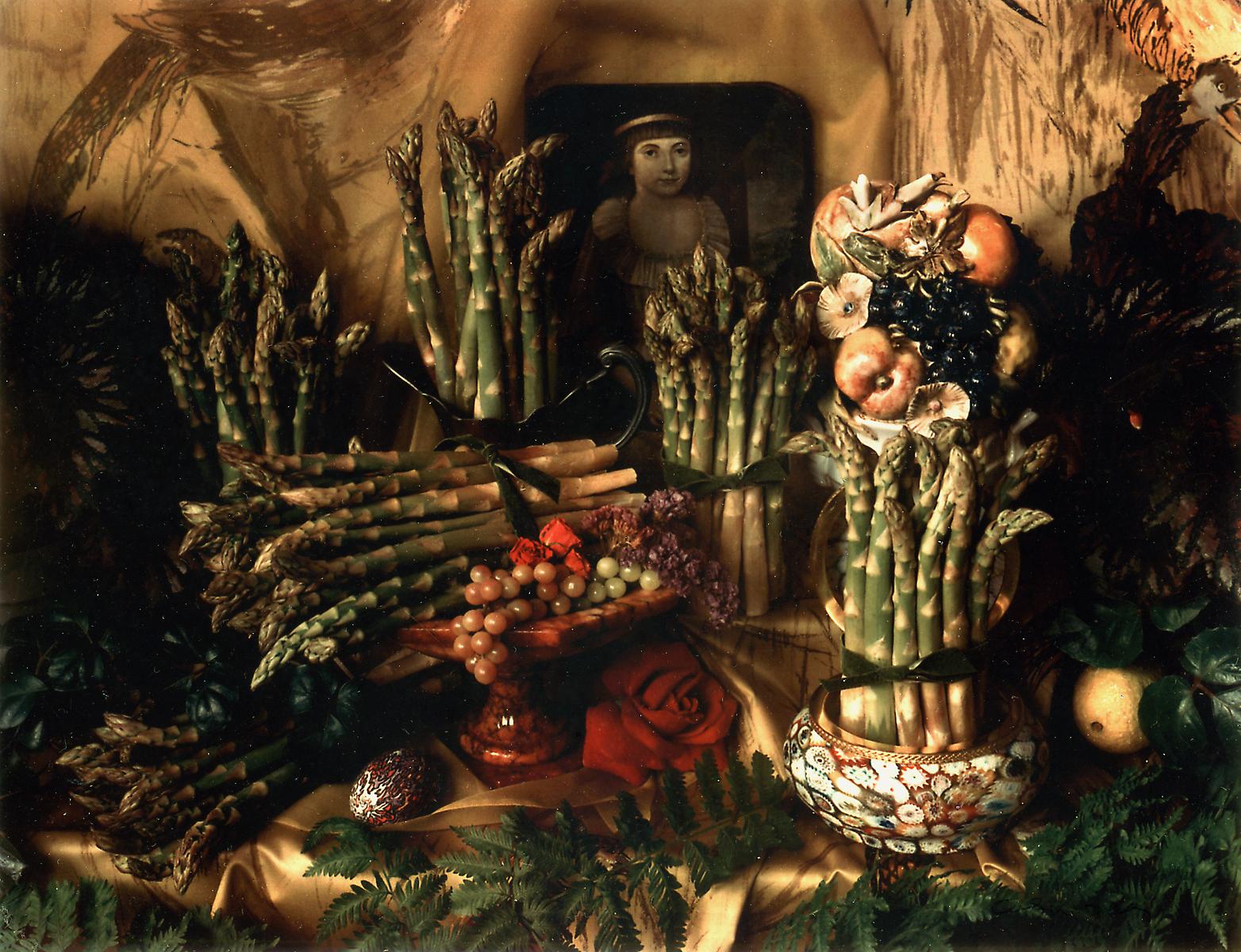 Asparagus I | 1967, © Estate of Marie Cosindas, courtesy of Bruce Silverstein Gallery, NY