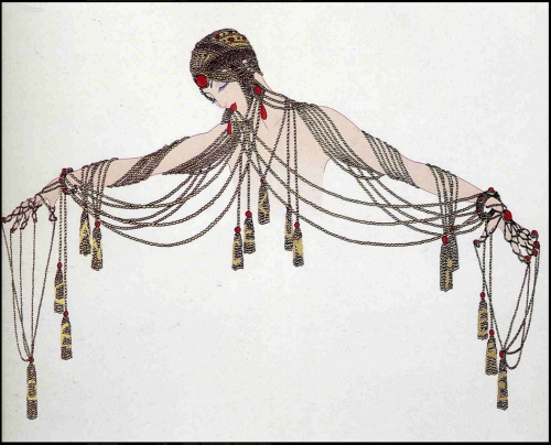 Erté, Ocean De Lumiere 1982