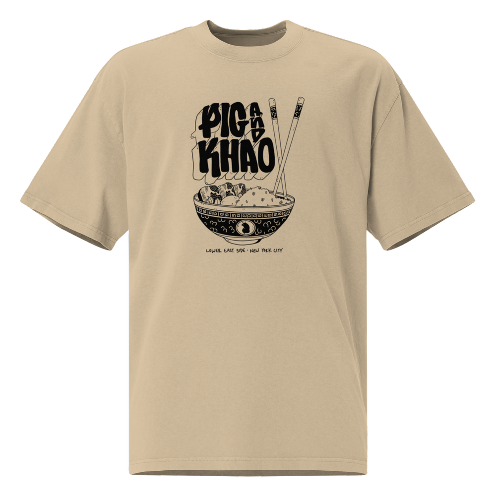 Noodles Oversized Tee — PIG & KHAO