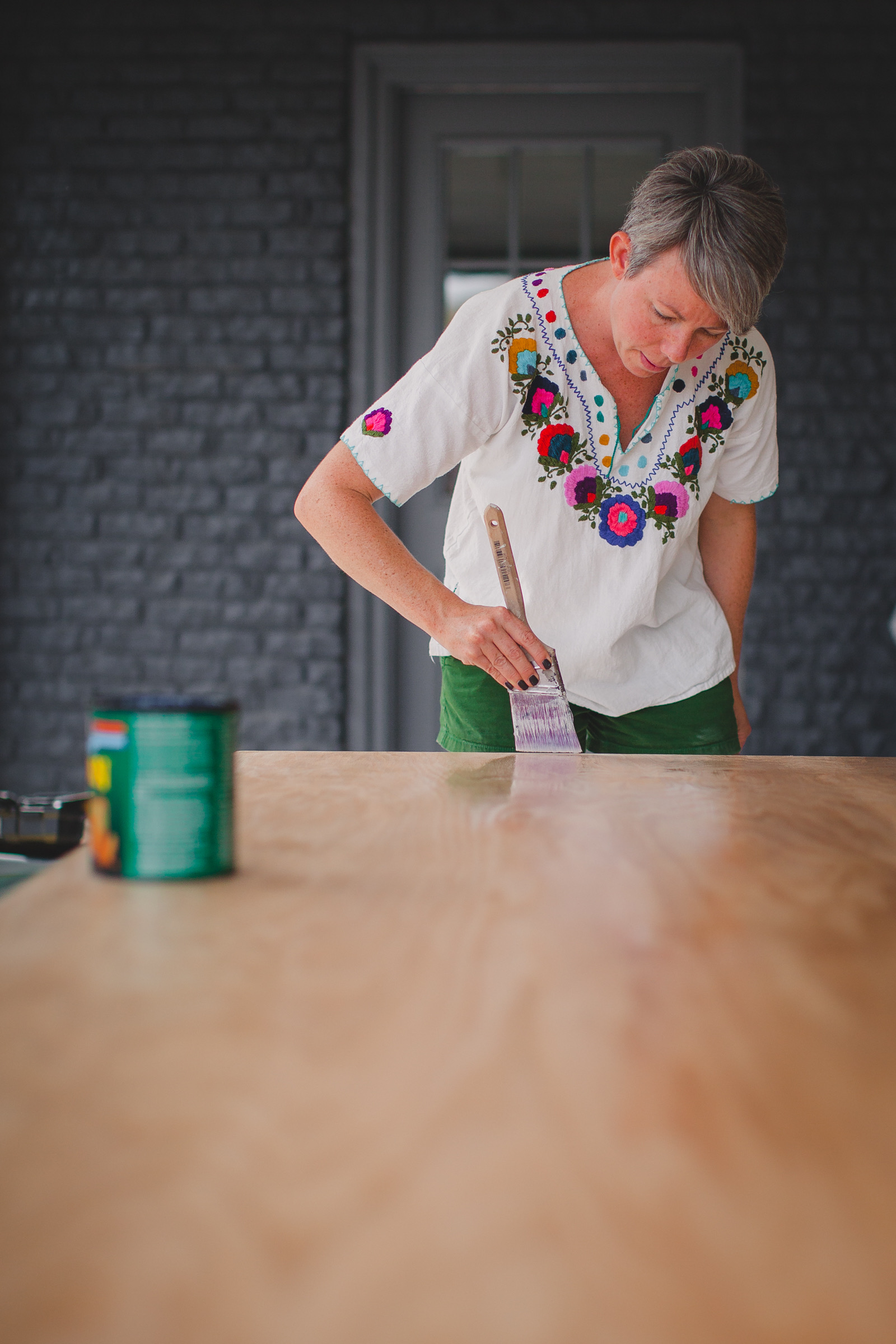 I love the process of woodworking because it is such a process!