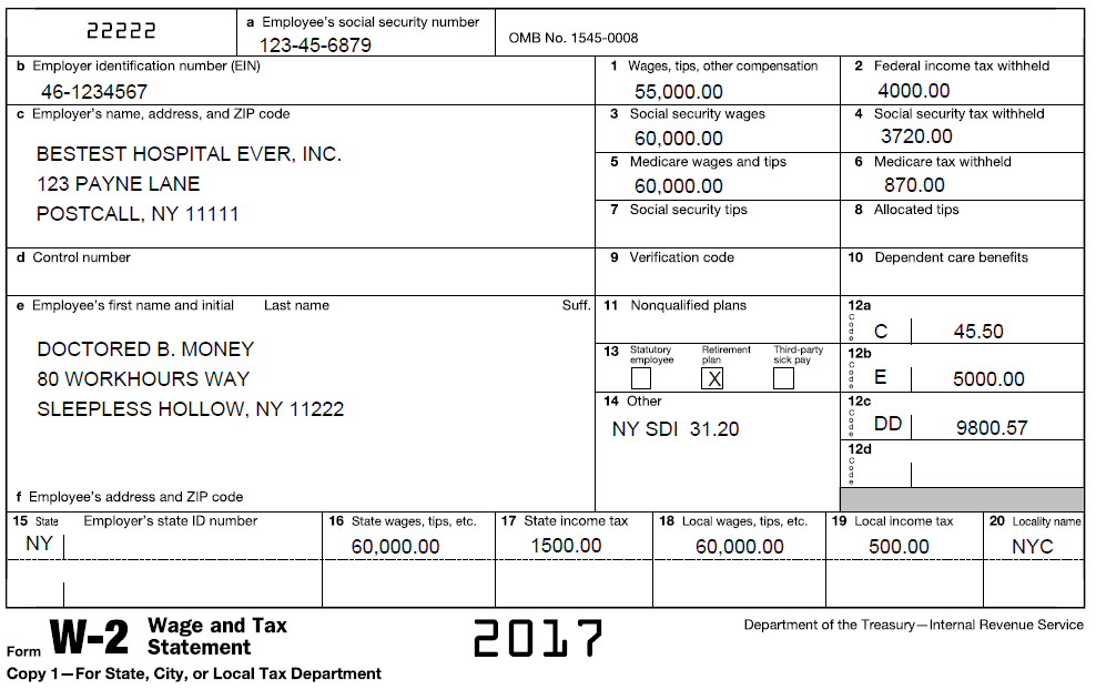 job expenses for w-2 income meaning 00