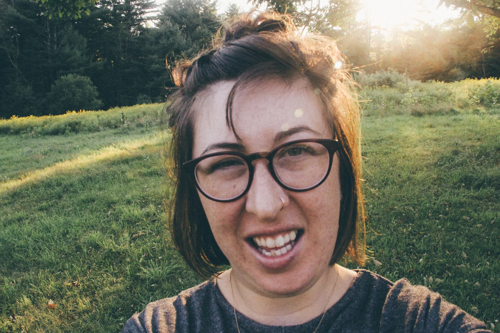 Figure A: Looking like the true Dweeb that I am. 