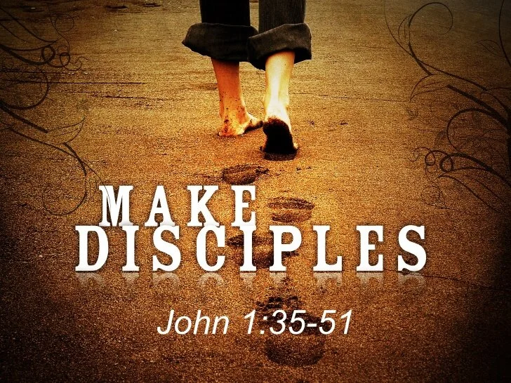 John 1:35-51 - Walking with Jesus Together 