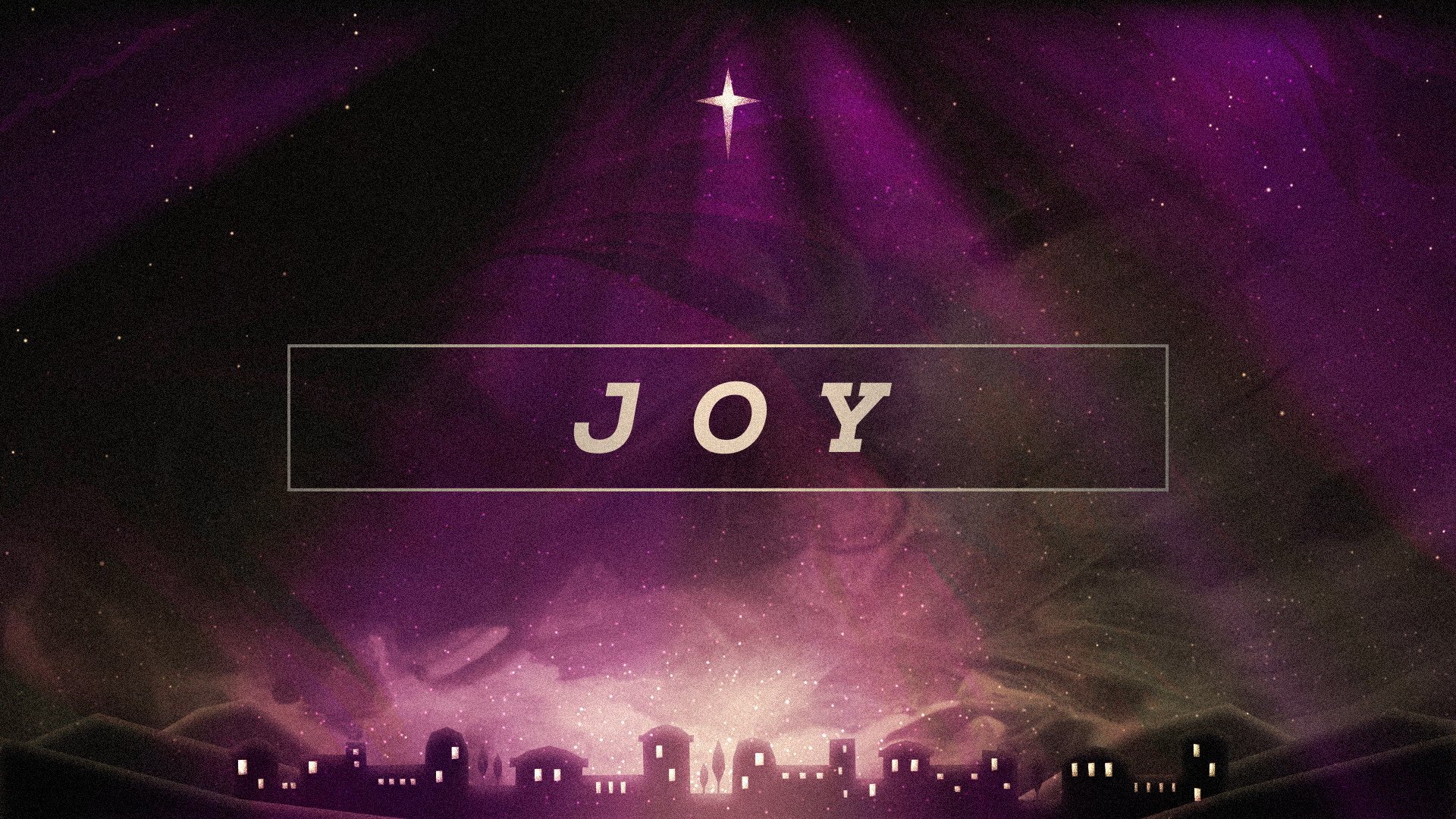 Advent Week Three - Joy