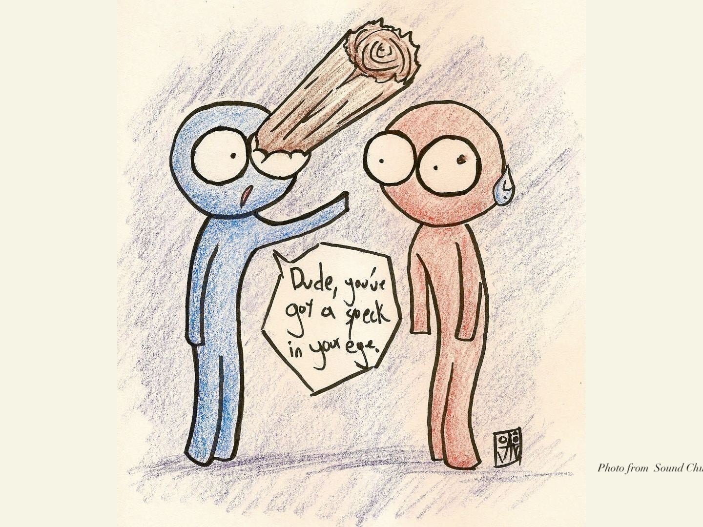 Matthew 7:1-14 - Check yourself before you wreck yourself