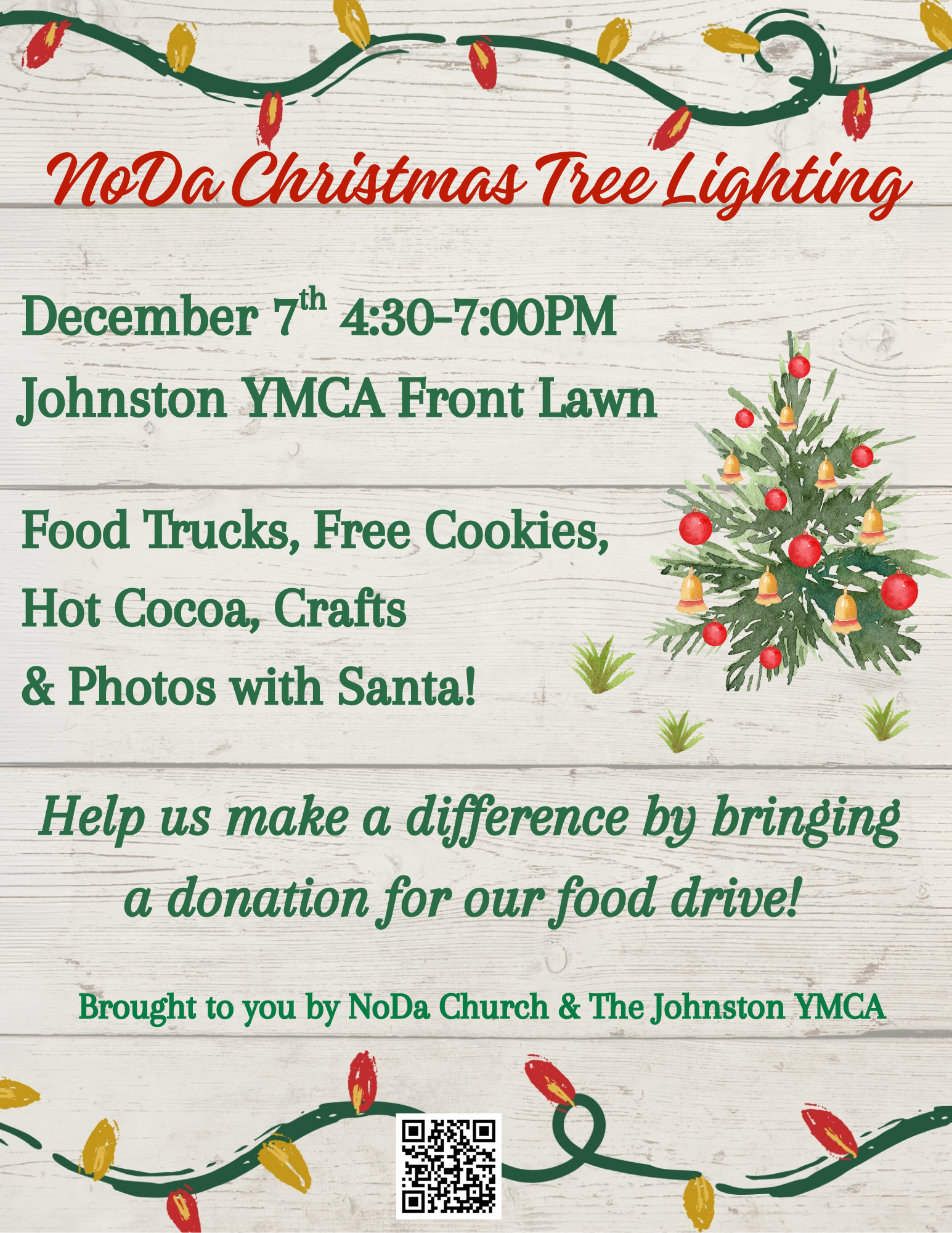2025 12th Annual NoDa Christmas Tree Lighting