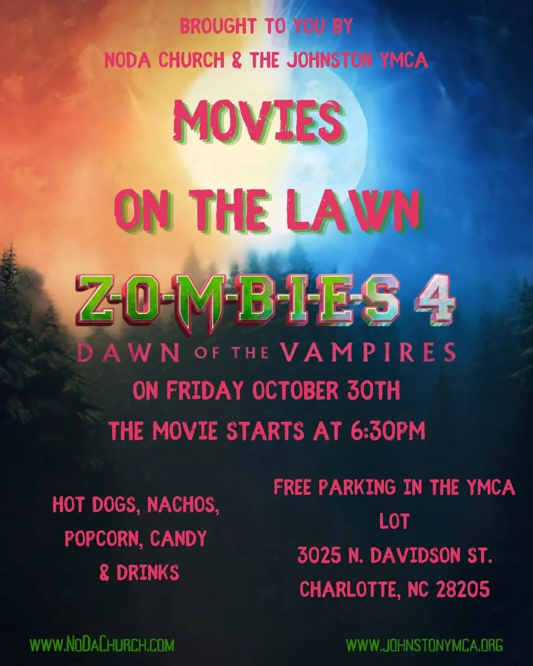 Movies on the Lawn 2026 Series - Z-O-M-B-I-E-S 4: Dawn Of The Vampires