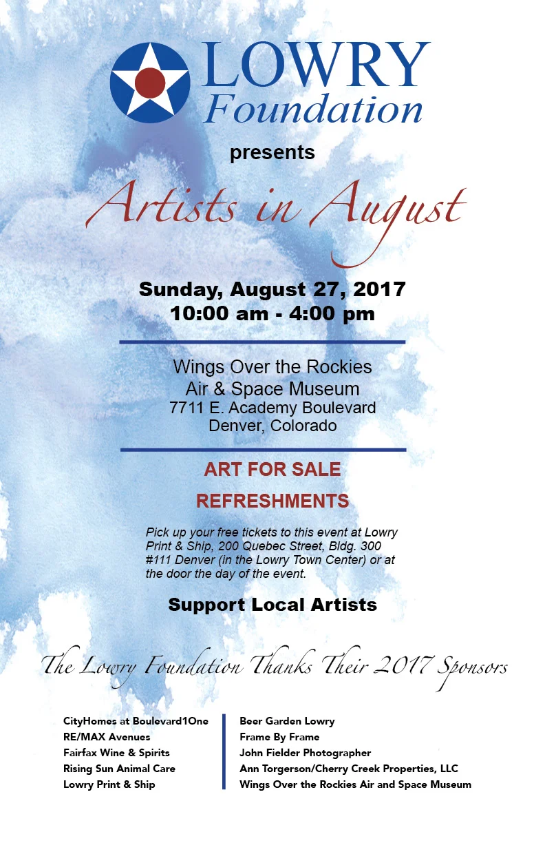 Artists In August Art Show