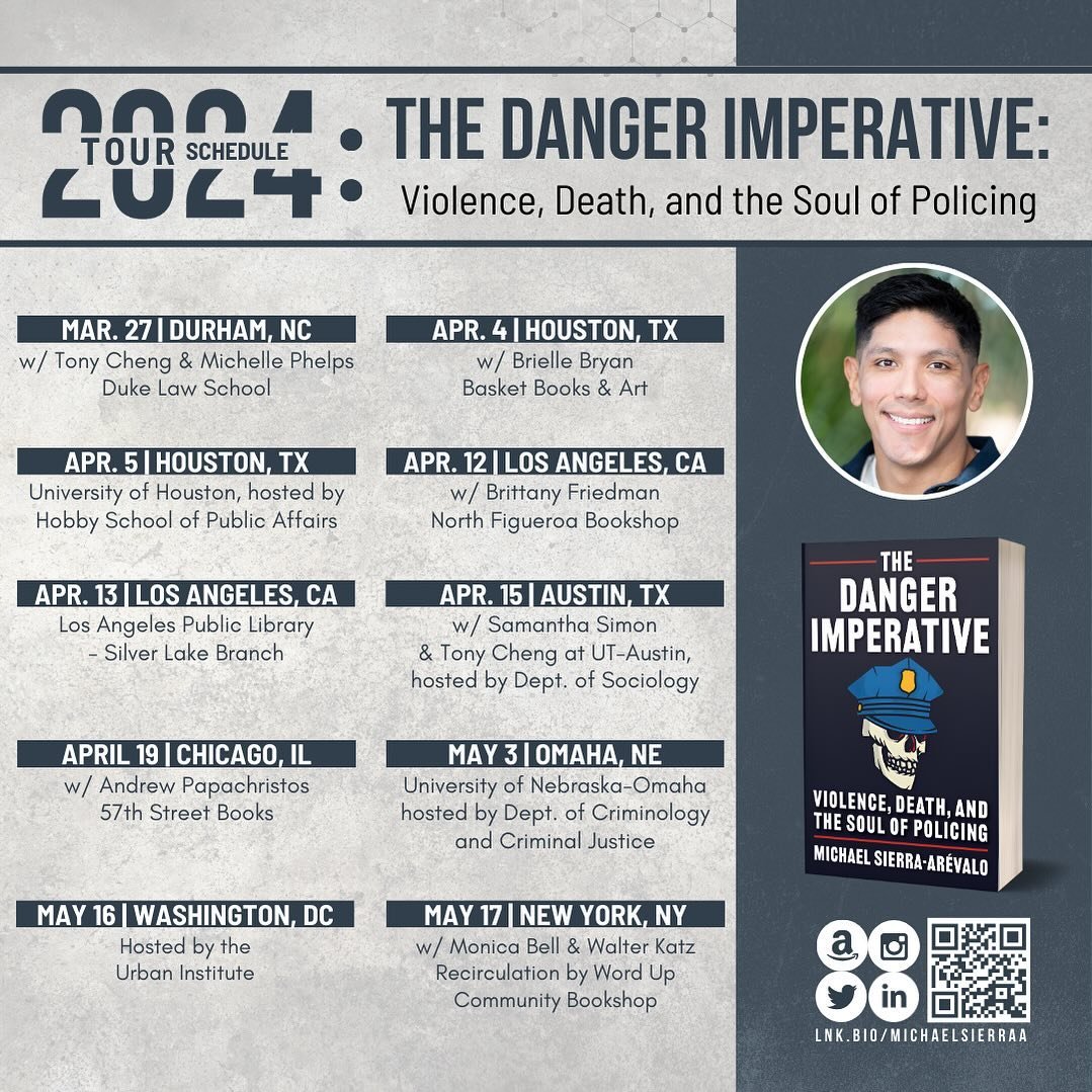 🏛️🗽 NEW D.C. &amp; NYC BOOK TOUR STOPS! 

East coast friends, it&rsquo;d be wonderful to see you 🤗 Link in bio for more info on time/location! 

.
.
.
.
.
#DangerImperative #Police #Policing #PoliceViolence #OfficerSurvival #OfficerSafety #Surviva