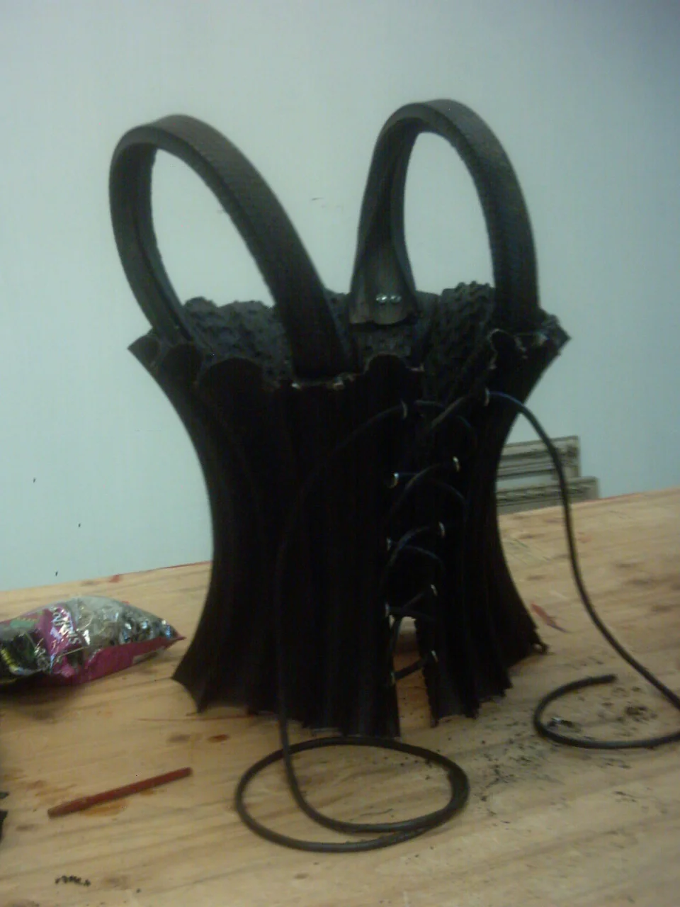 Tired Black Dress in progress