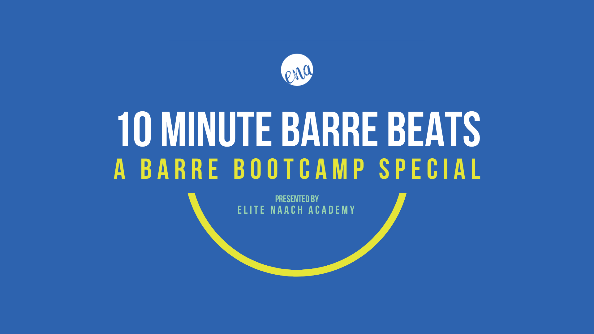 10 Minute Barre Beats