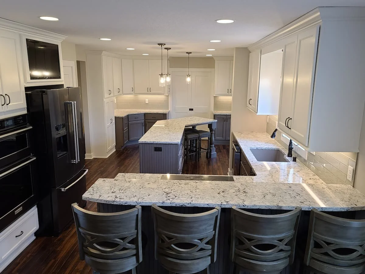 Project Feature Burnsville Kitchen & Bath Remodel — Shaeffer Design Build