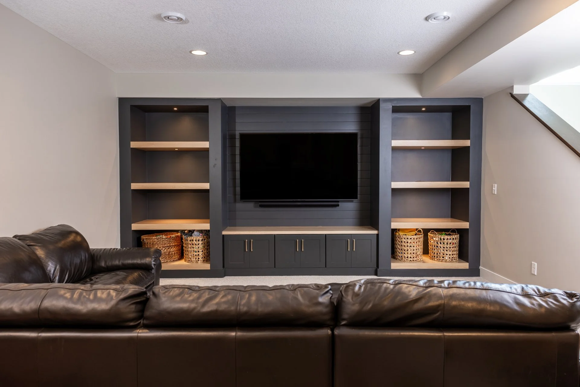 Basement Built In Basement Cabinets 13 Things To Consider For A Basement Kitchen And