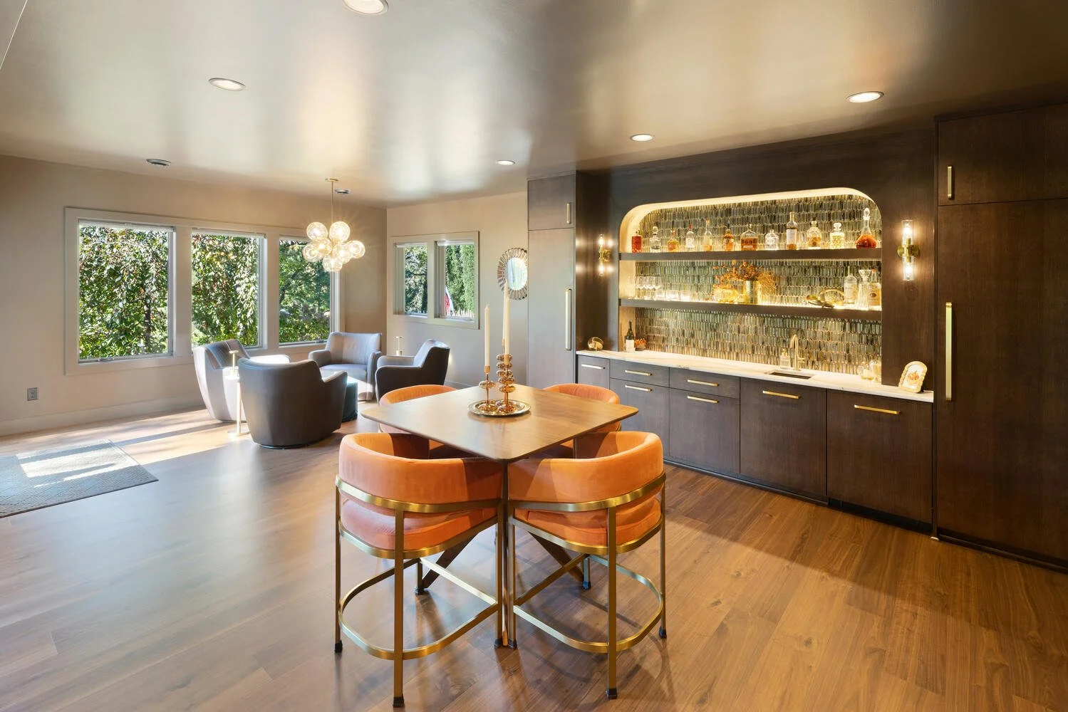 Eagan Basement Speakeasy Remodel