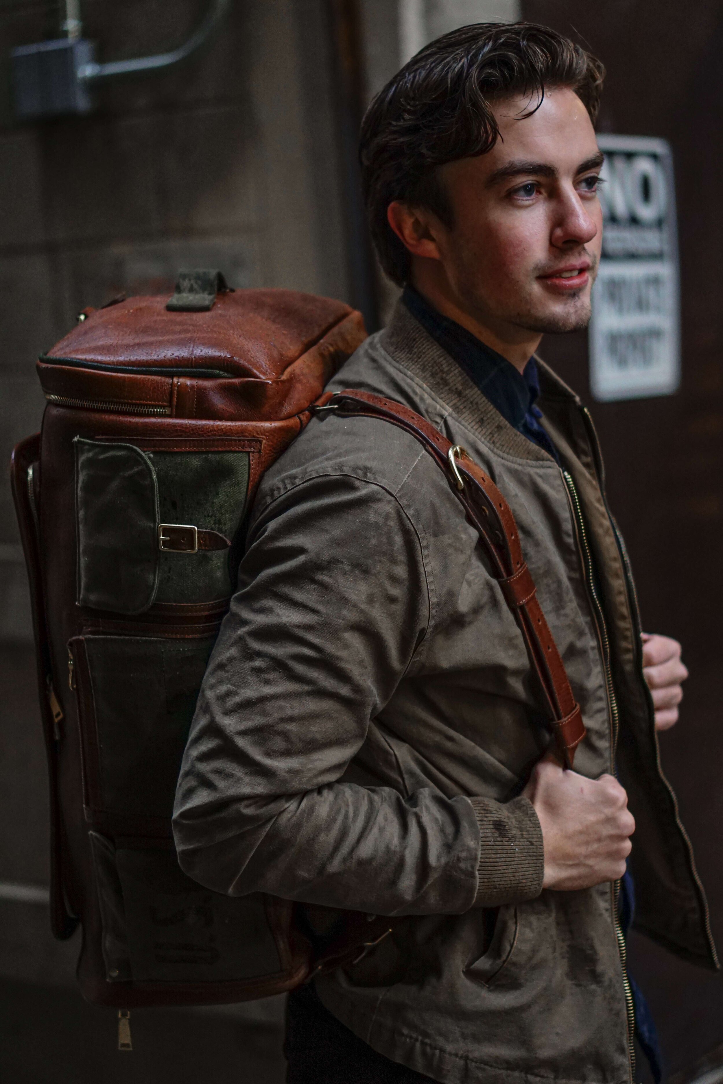 The Bourdain Leather Duffle Bag