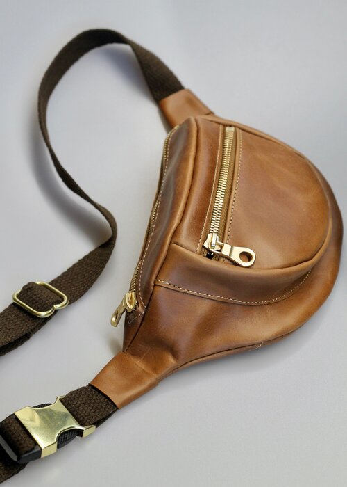 Leather Fanny Pack, Belt Bag, Bum Bag — Blackburn Goods
