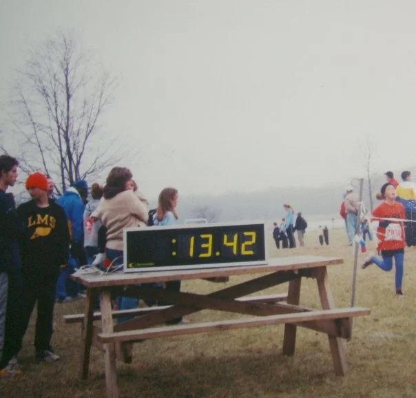 Cross country in grade school.
