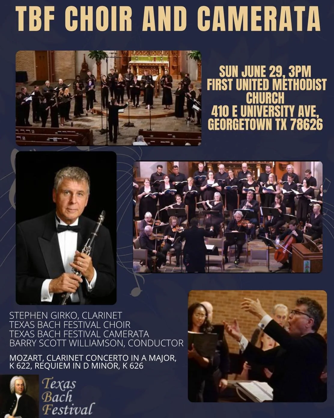 Texas Bach Festival - Mozart's Requiem