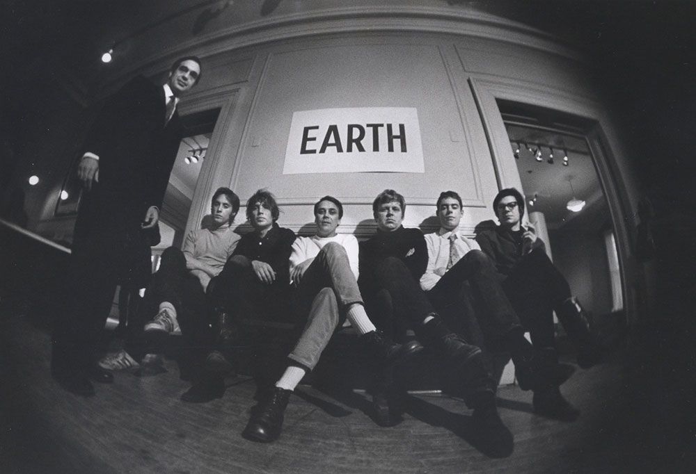 Artists from the 1969 Earthworks exhibition at Andrew Dickson White Museum of Art in Ithaca, NY
