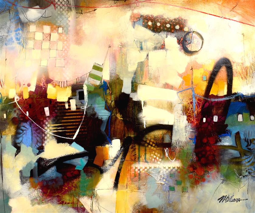 Before and After II (20" x 24") by John & Elli Milan, oil painting