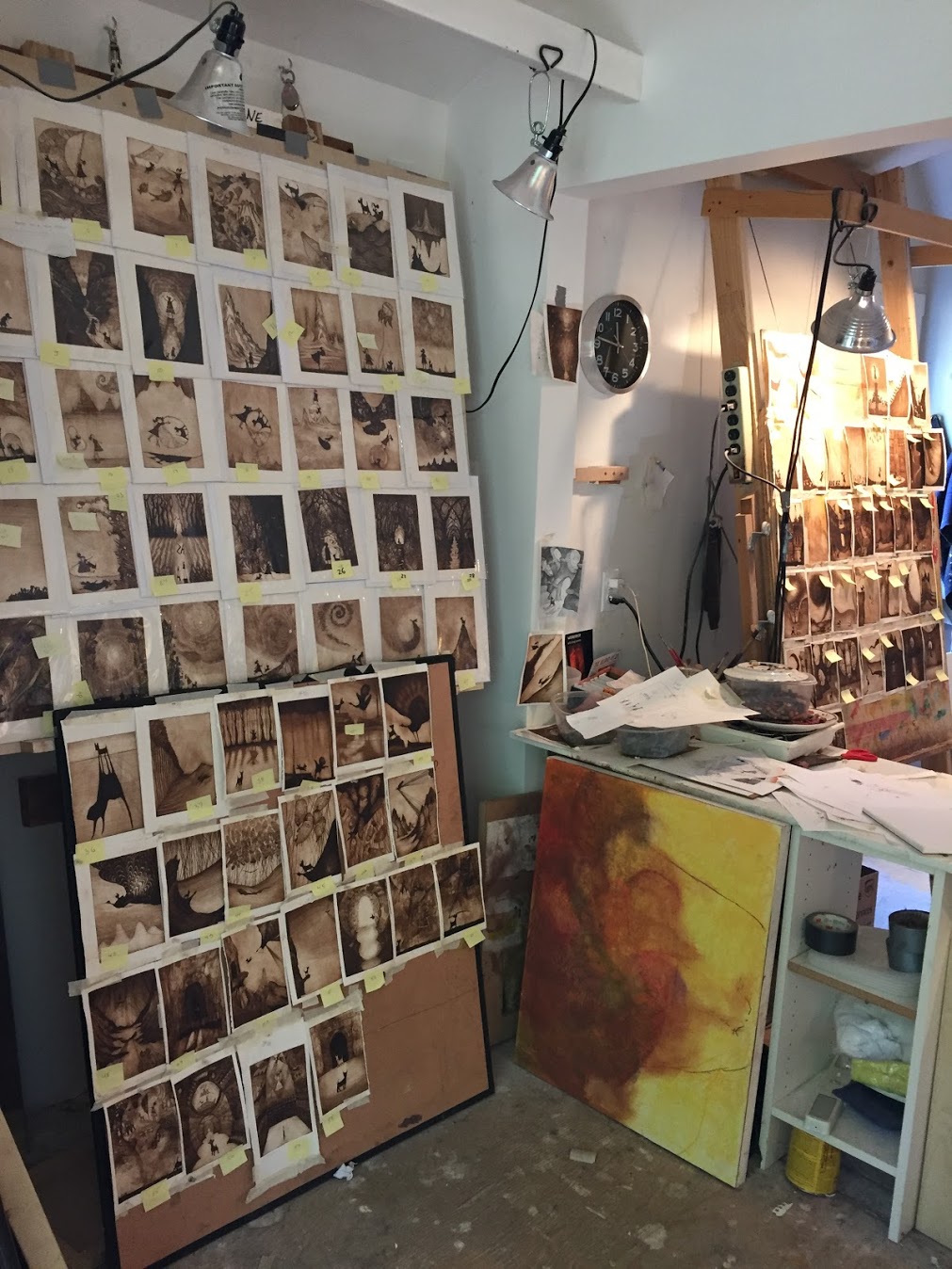 A look inside Doug's studio.