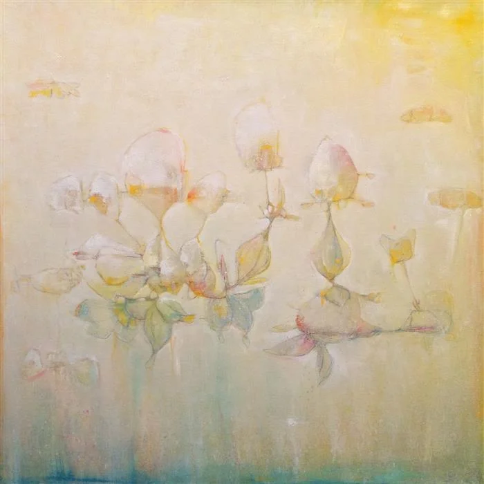 Sweetly, Sweetly Float (30" x 30") by Joshua Hogan, oil painting