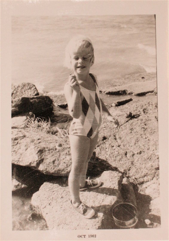 A childhood photo of Leslie Morgan