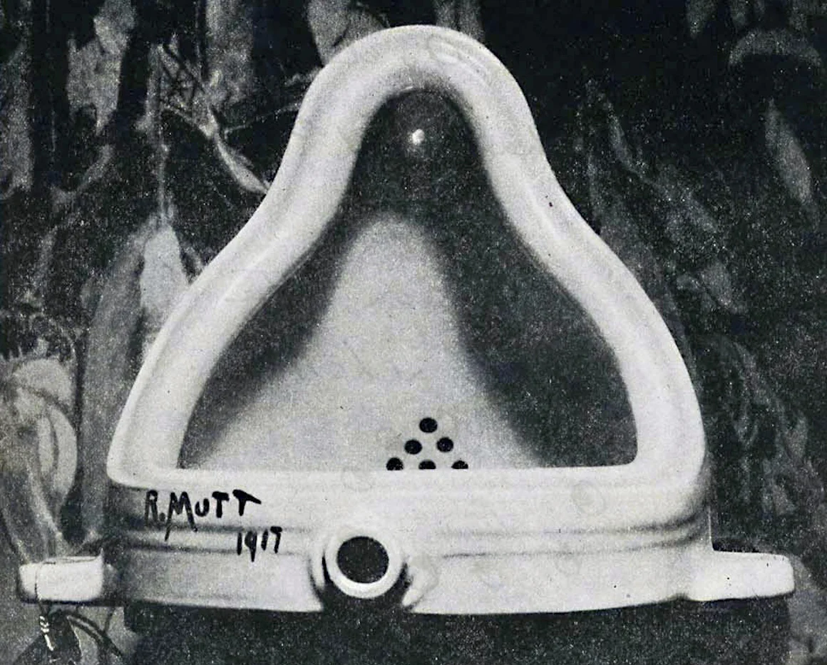 The Fountain by Marcel Duchamp, 1917
