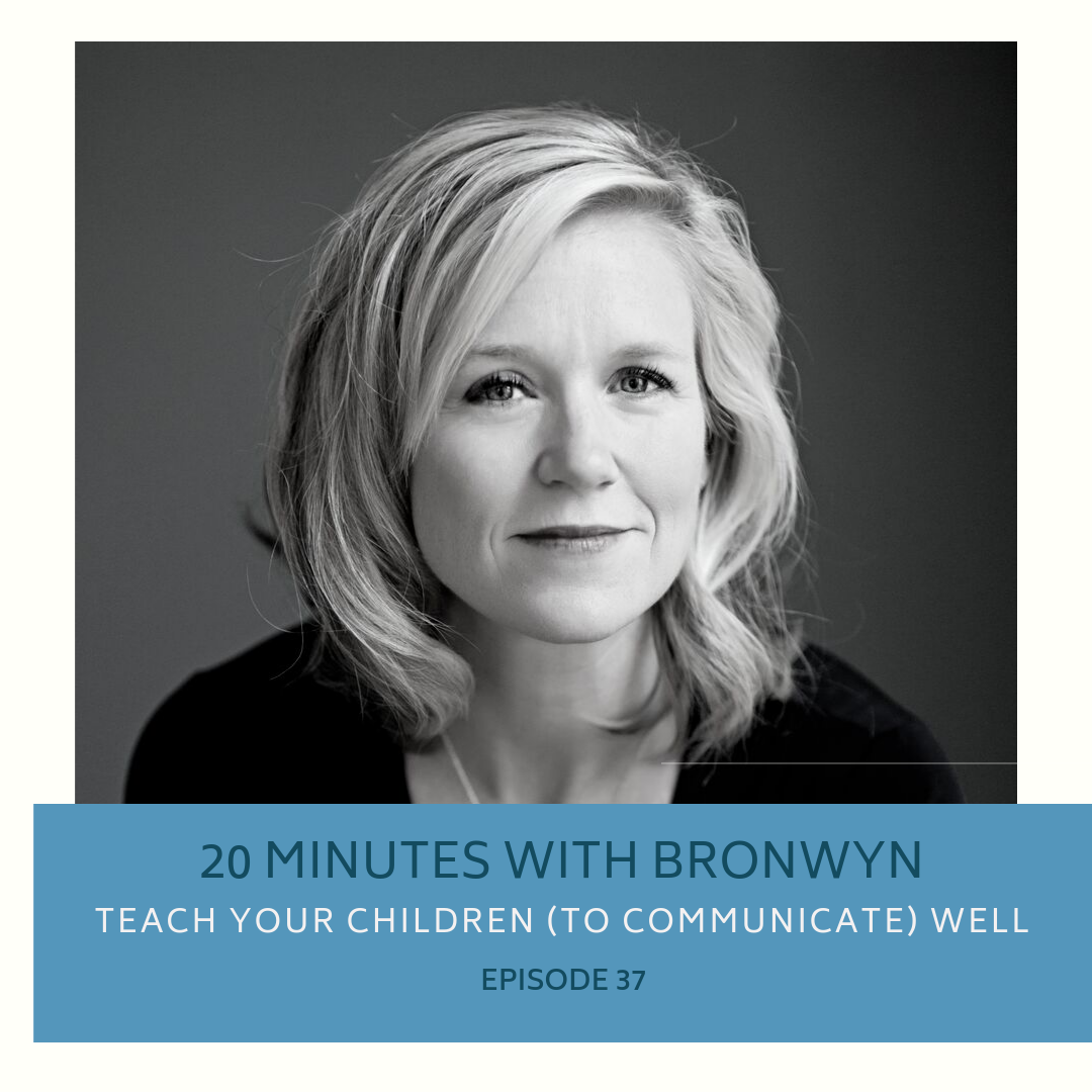 Episode 37: Teach Your Children (to Communicate) Well